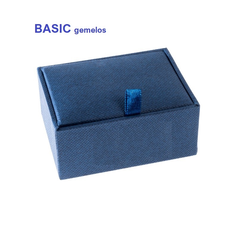 Estuche Basic gemelos gomas 70x53x30 mm.